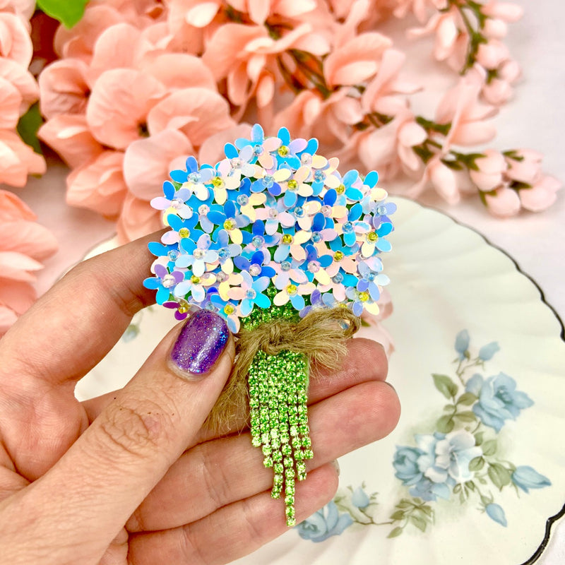 Forget-Me-Nots - Magnetic Pin