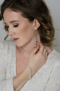 Stardust earrings - Bride