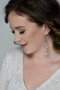 Stardust earrings - Bride