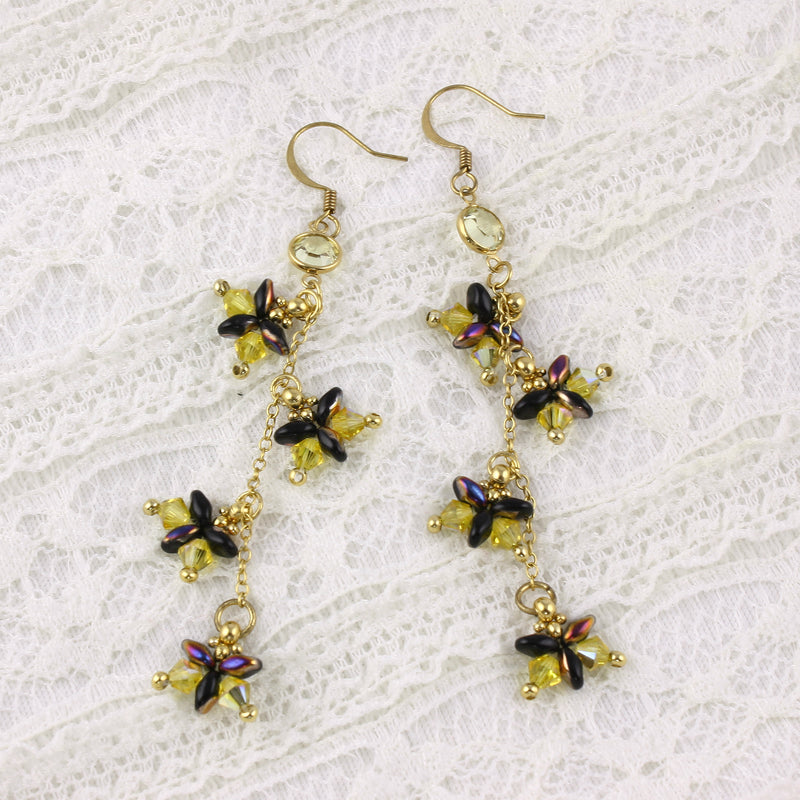 Stardust earrings - Bumblebee